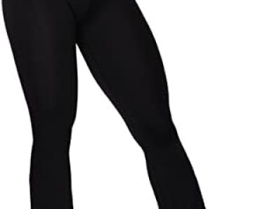 Sunzel Flare Leggings, Crossover Yoga Pants with Tummy Contr…