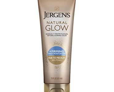 Jergens Natural Glow +FIRMING Self Tanner, Sunless Tanning L…