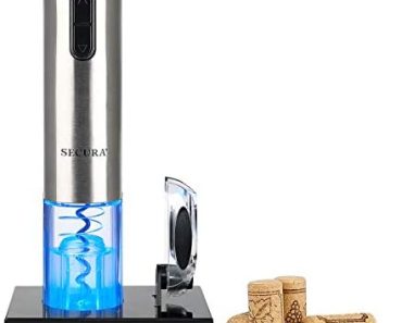 Secura Electric Wine Opener, Automatic Electric Wine Bottle …