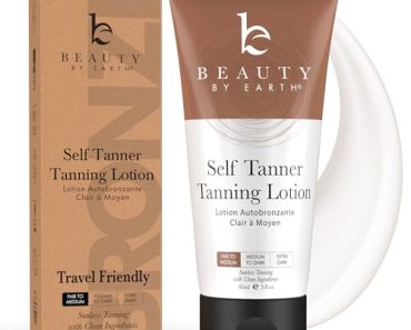 Tanning Lotion Self Tanner – With Natural & Organic Ingredie…