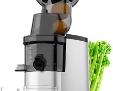 Masticating Juicer Machines, 3.5-inch (88mm) Powerful Slow C…