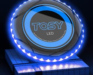 TOSY Flying Disc – 16 Million Color RGB or 36 or 360 LEDs, E…