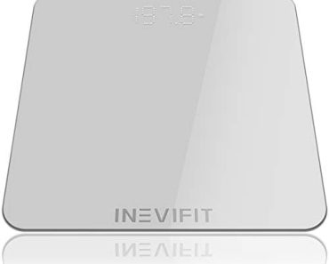 INEVIFIT Bathroom Scale, Highly Accurate Digital Bathroom Bo…