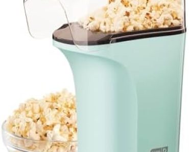 DASH Hot Air Popcorn Popper Maker with Measuring Cup to Port…