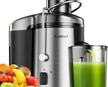 Juicer Machine, 500W Juicer with 3” Wide Mouth for Whole Fru…