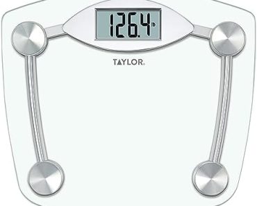 Taylor Digital Bathroom Scale, Highly Accurate Body Weight S…