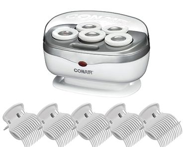 Conair Ceramic 1 1/2-inch Hot Rollers, Super Clips Included,…