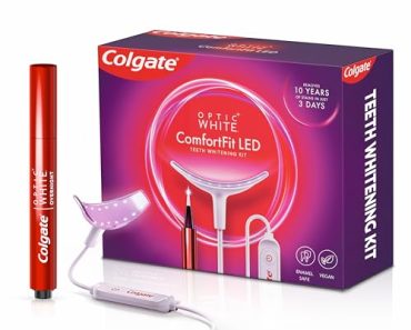 Colgate Optic White ComfortFit Teeth Whitening Kit with LED …